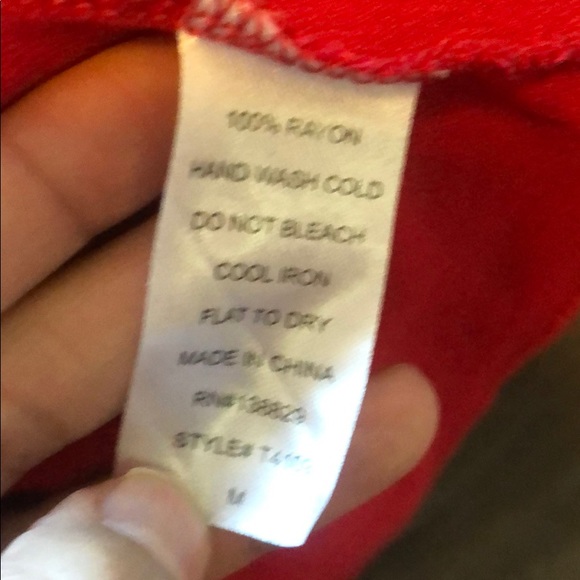 EUC Peach Royal boho crop top - Picture 7 of 7